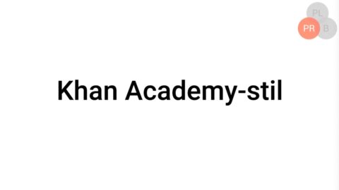 Khan academy stil